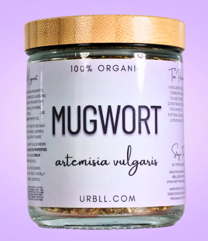 Organic Mugwort Tea – Natural Herbal Sleep Aid & Digestive Support