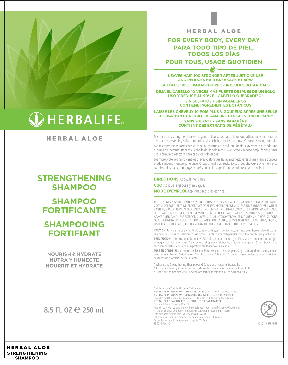 Herbal Aloe Strengthening Shampoo