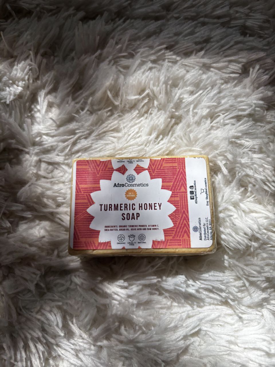Turmeric Honey Soap Bar – For Clear, Radiant Skin