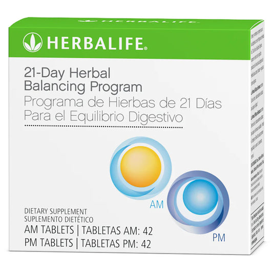 21-Day Herbal Balancing Program-42 Tablets For AM-PM