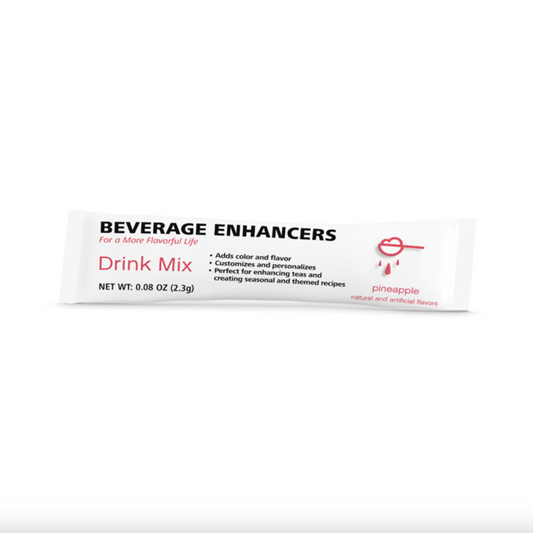 Beverage Enhancers Drink Mix Single-Serve Packets- Pineapple 30 Packets