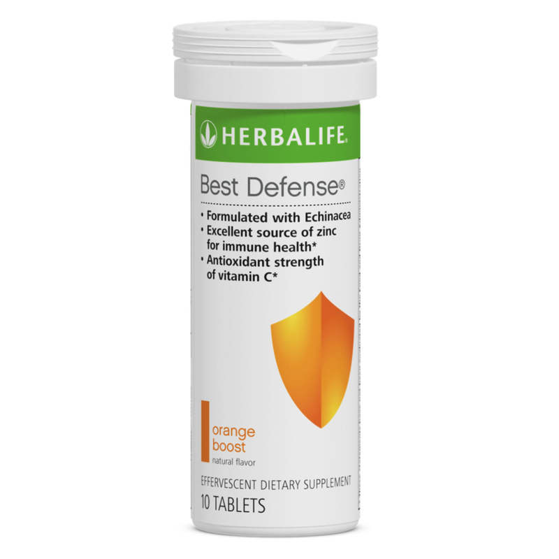 Best Defense- Orange Boost 10 Tablets Per Tube