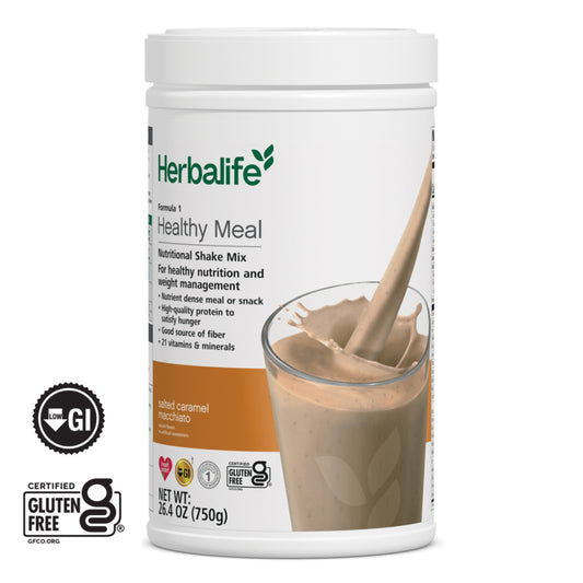 Limited-edition Formula 1 Healthy Meal Nutritional Shake Mix: Salted Caramel Macchiato 750 g