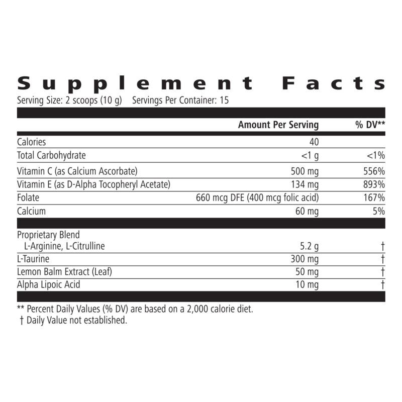 Niteworks<sup>®</sup>: Lemon 30 Servings 10.6 Oz.