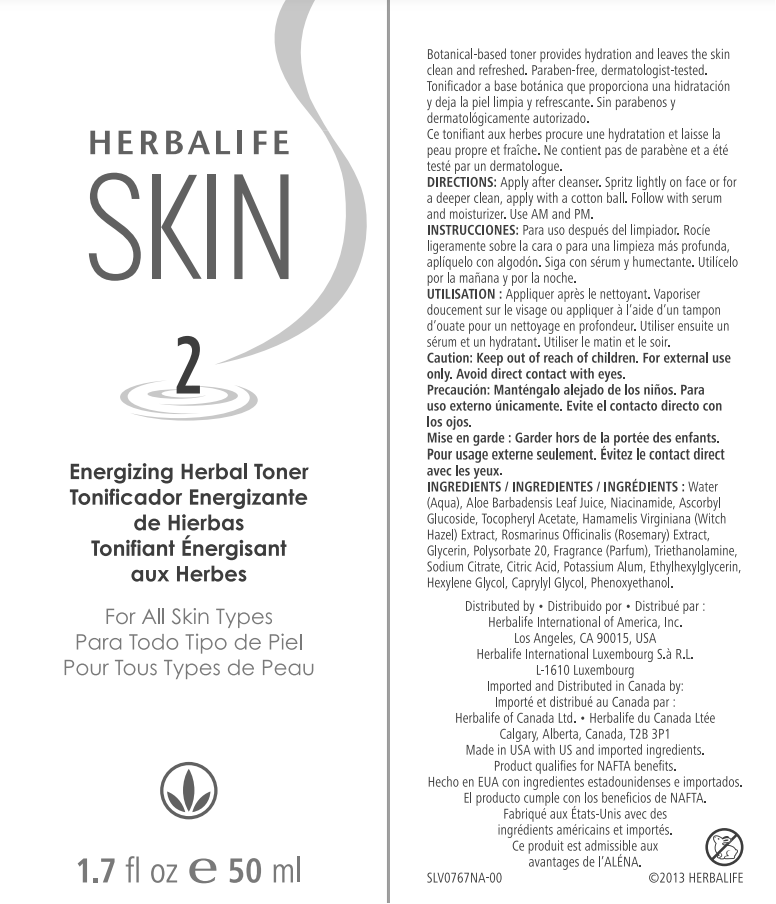 Herbalife Skin Energizing Herbal Toner