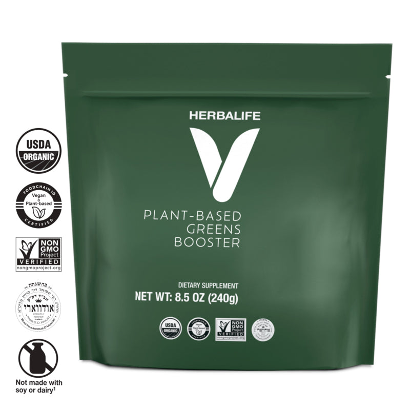 HERBALIFE V Plant-Based Greens Booster: (20 servings) (Non-California States)