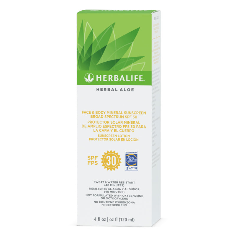 Herbal Aloe Face And Body Sunscreen Broad Spectrum SPF 30