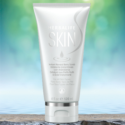 Herbalife Skin Instant Reveal Berry Scrub