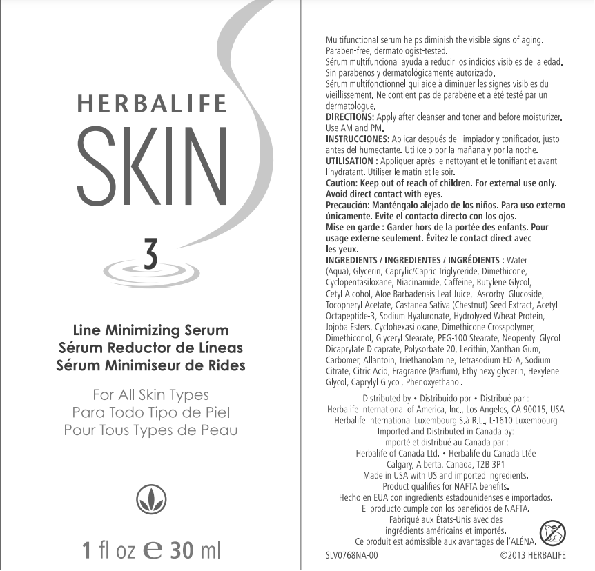 Herbalife Skin Line Minimizing Serum