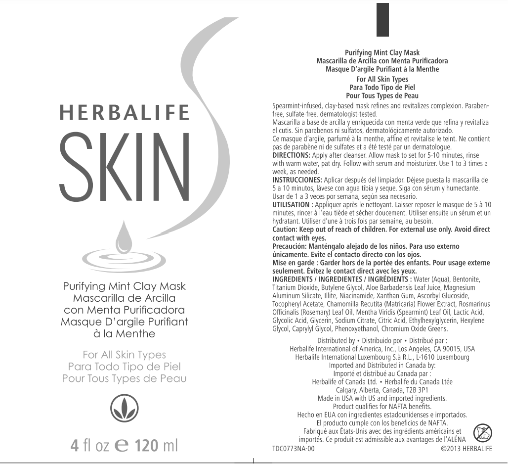 Herbalife Skin Purifying Mint Clay Mask