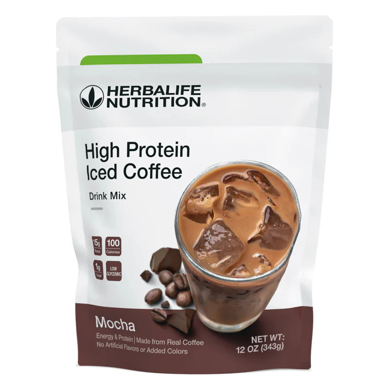 High Protein Iced Mocha Coffee